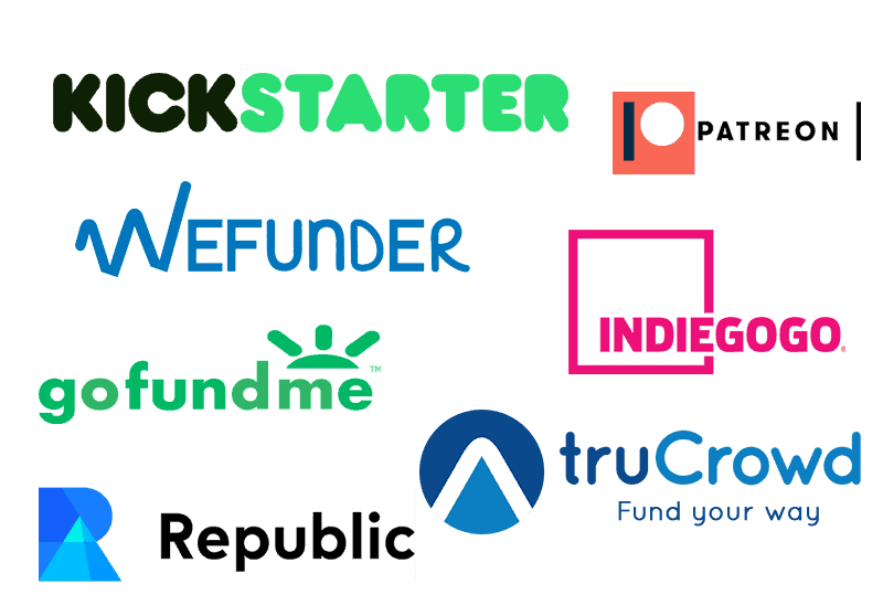 Crowdfunding Platform Logos